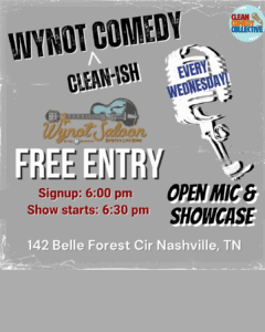 Every Wednesday, 

Nashville TN