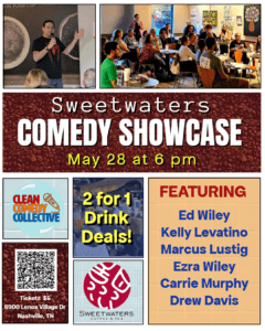 May 28: Nashville, TN